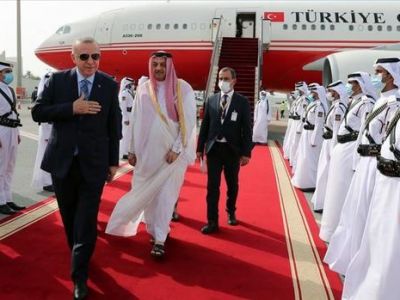 سفر اردوغان به قطر