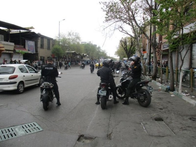 معتادان متجاهر از تهران جمع‌آوری می‌شوند