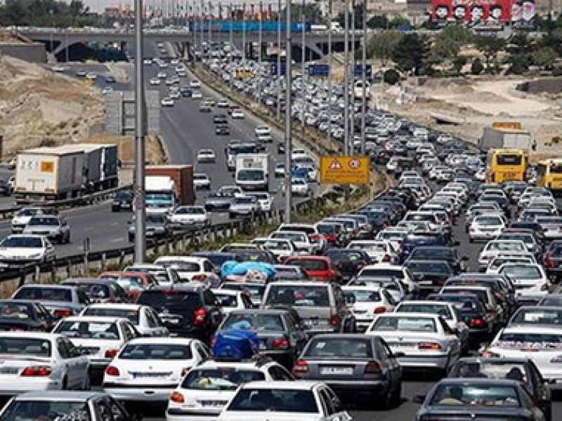 ترافیک شدید در مسیر قزوین، کرج و تهران