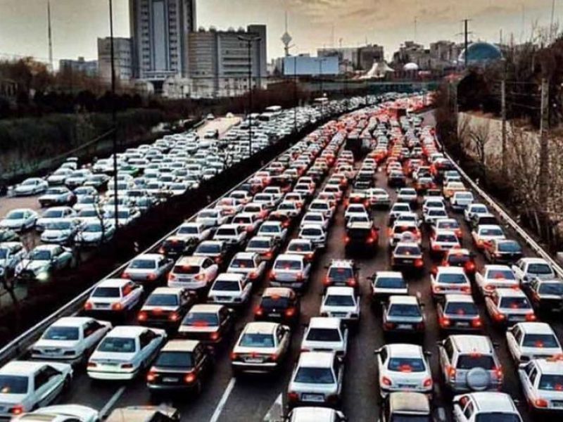 ترافیک تهران 70 درصد بیشتر شد 