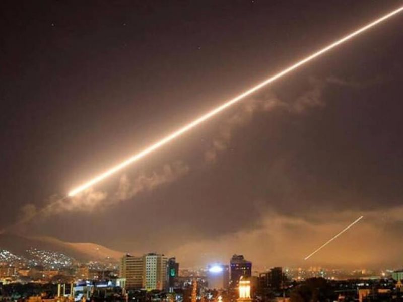 حمله موشکی اسرائیل به سوریه