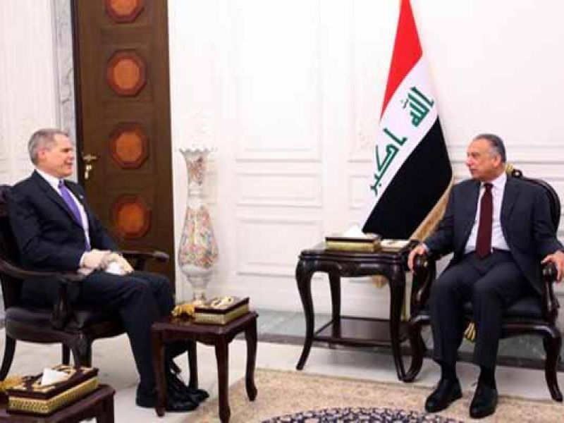 دیدار نخست وزیر عراق با سفیر آمریکا در این کشور