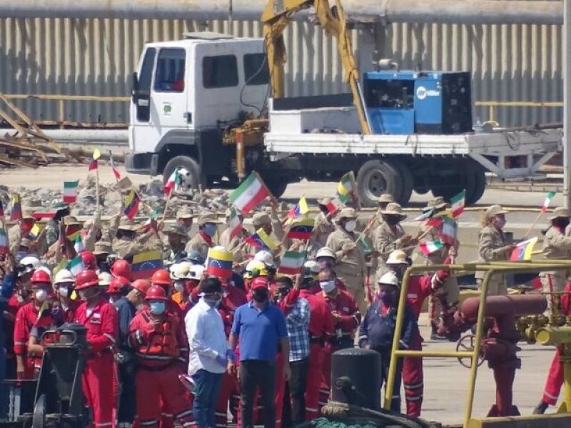 نفت‌کش ایرانی به ونزوئلا رسید