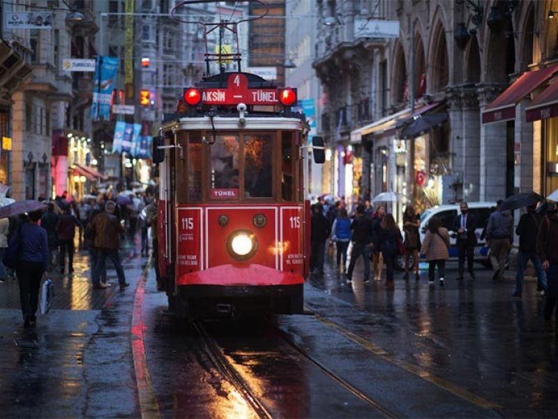 باران سیل آسا در استانبول
