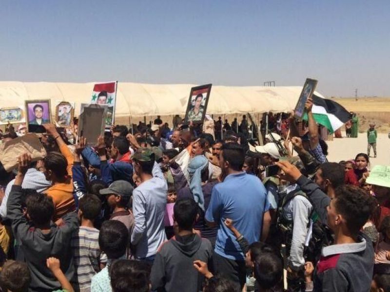 اعتراض مردم سوریه به حضور نظامیان بیگانه در این کشور
