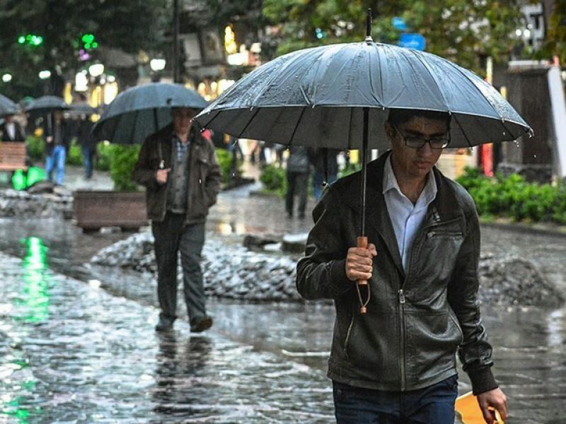 باران تابستانی در تهران و البرز بارید